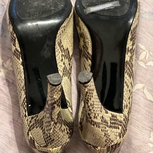 Sam Edelman Snakeskin Pumps - Picture 5 of 6